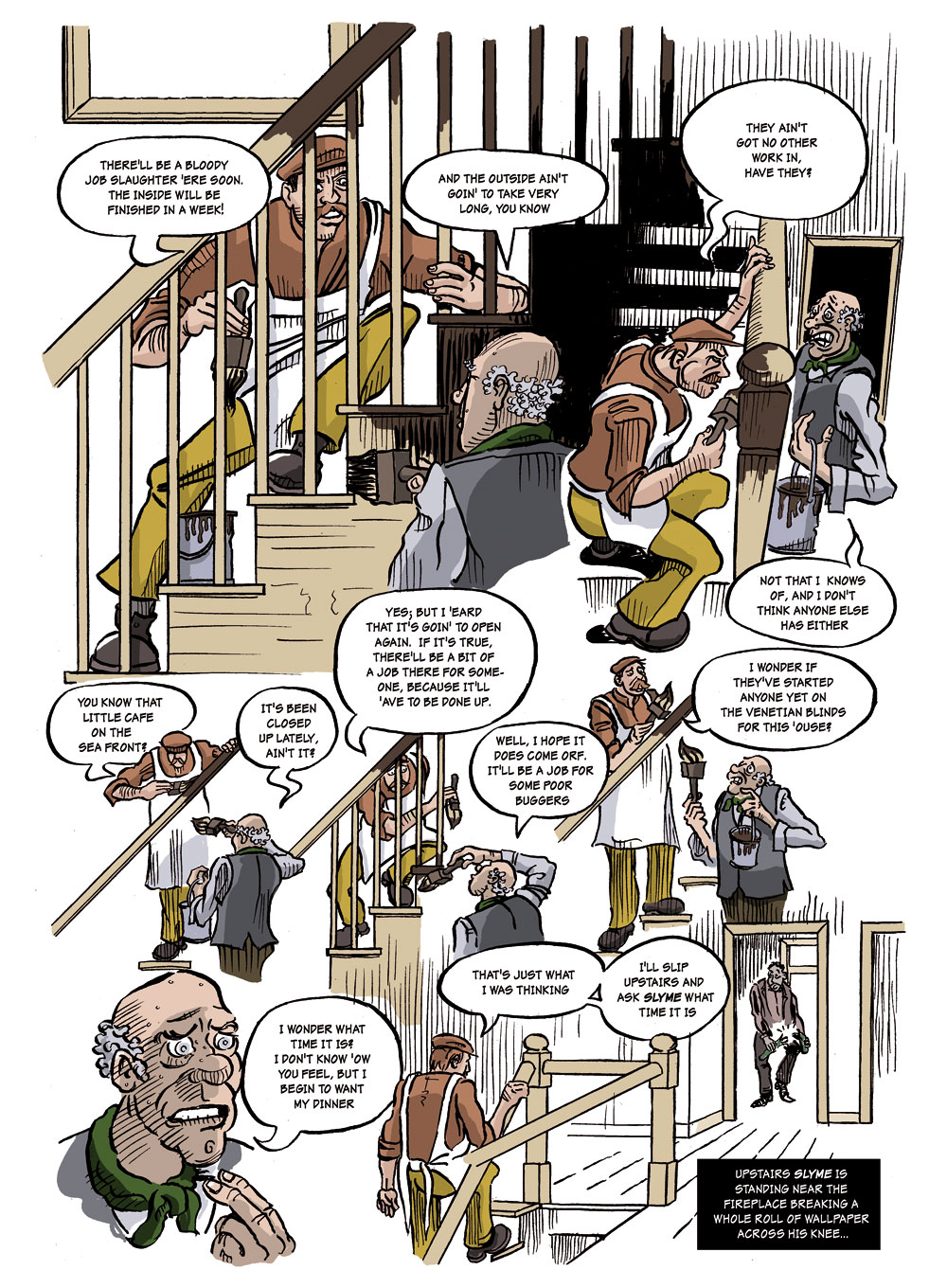Page 4, The Great Money Trick - the comic.