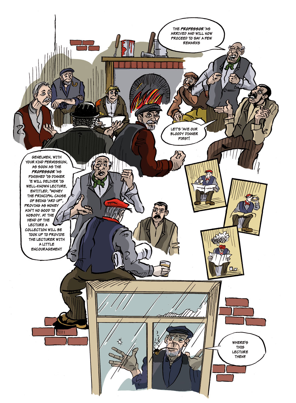 Page 9, The Great Money Trick - the comic.